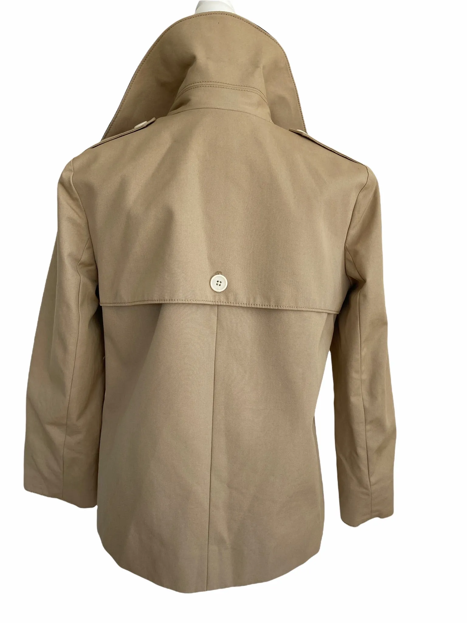 J. Crew Tan Double Breasted Trench, 0