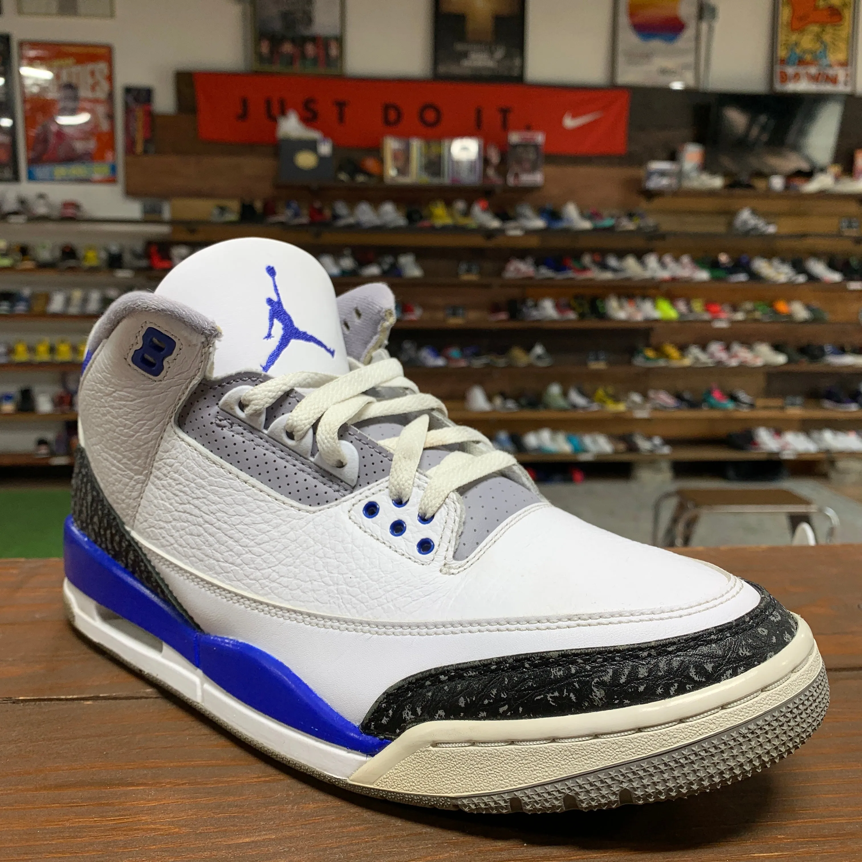 Jordan 3 'Racer Blue' Size 11