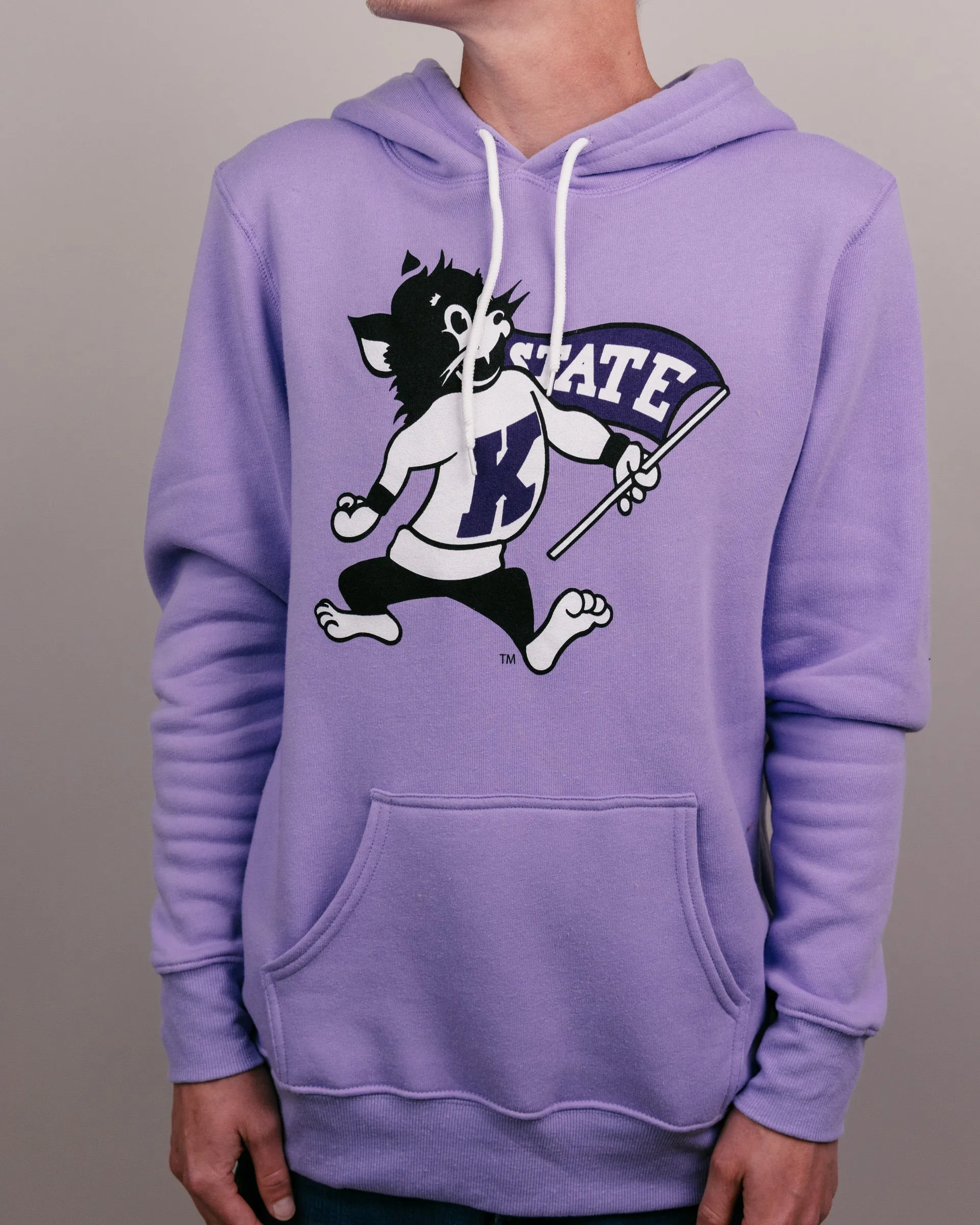 K-State Wildcats Logo Lavender Hoodie