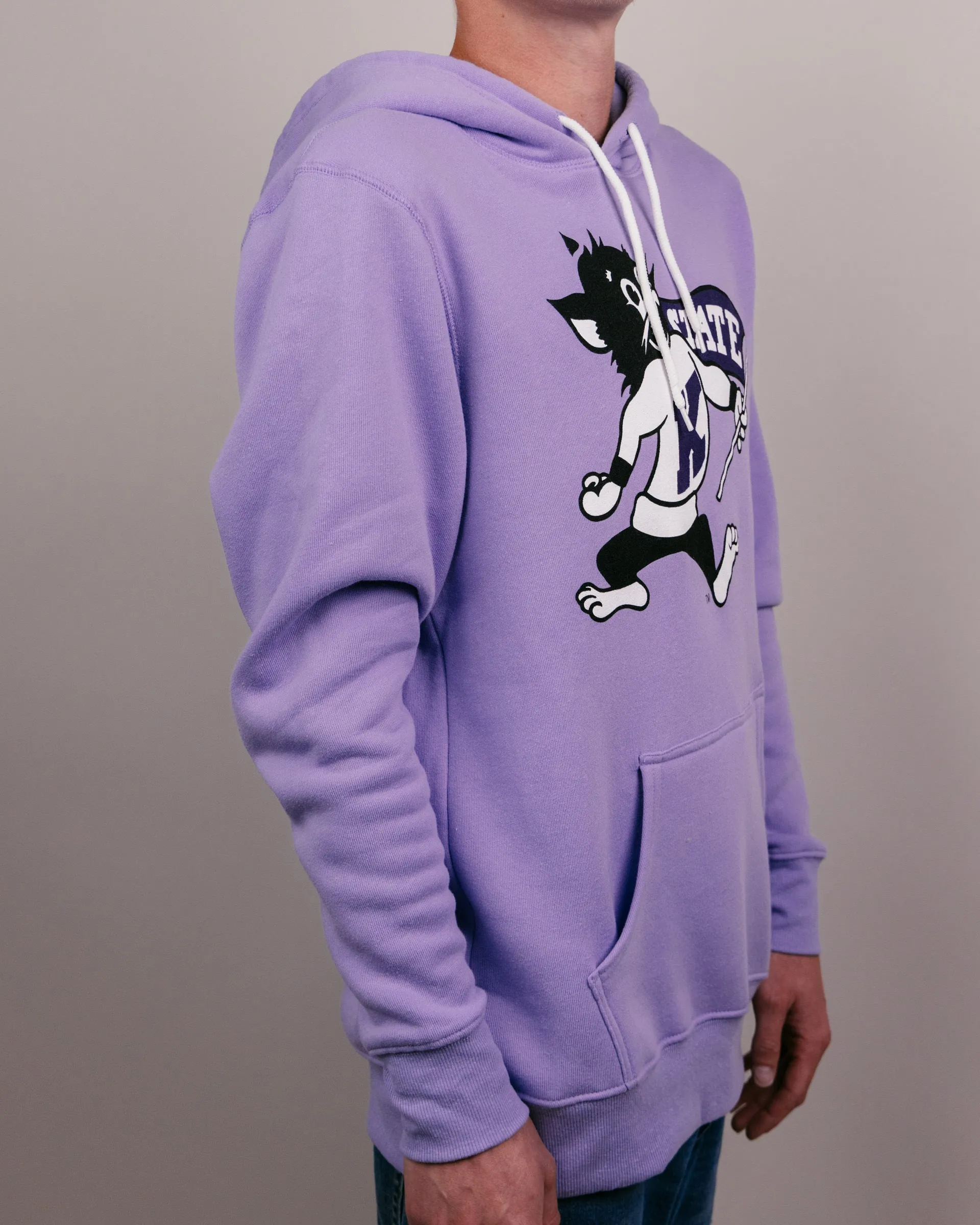 K-State Wildcats Logo Lavender Hoodie