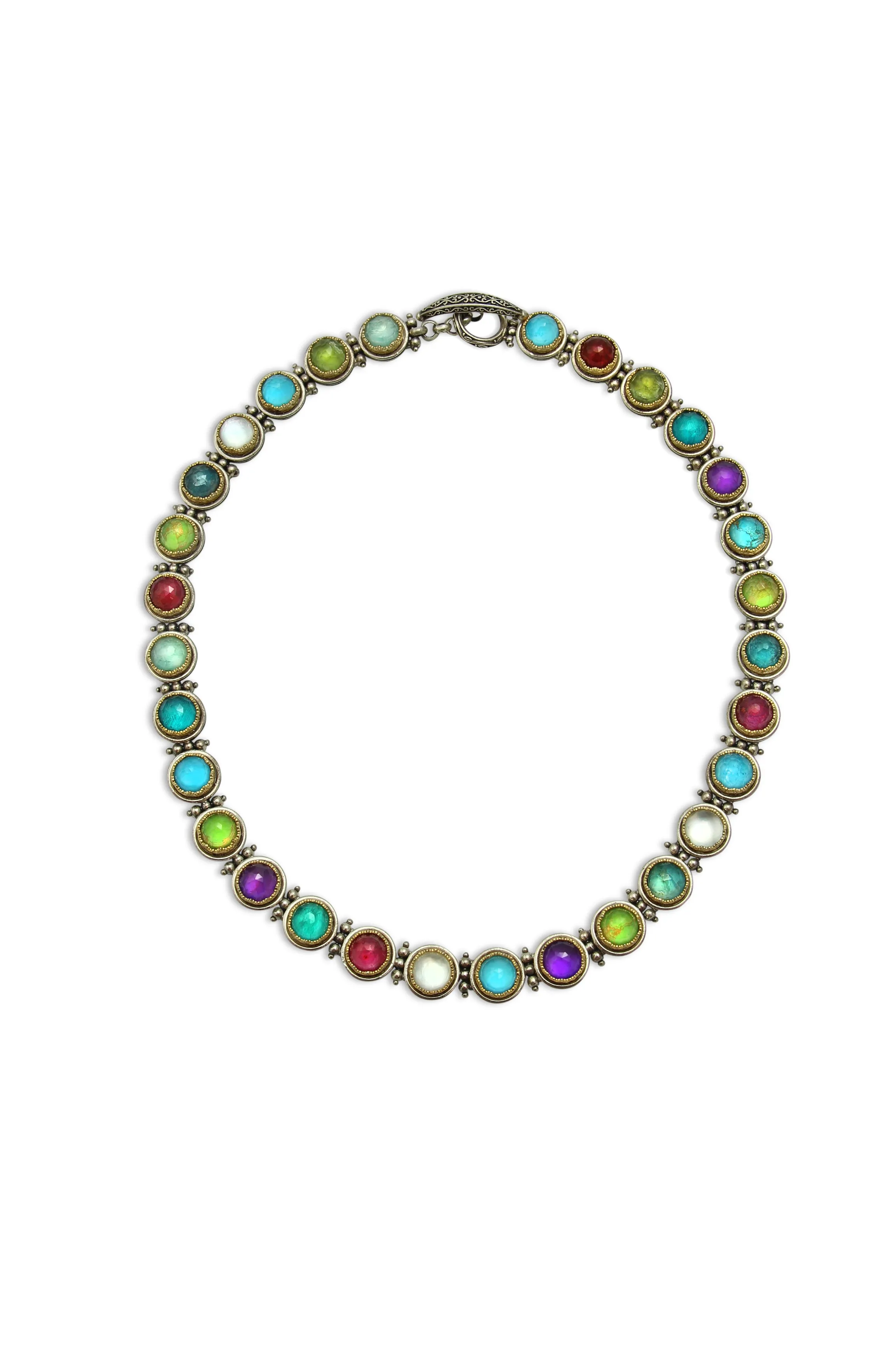 Karameles - Ambrosia Silver & Gold Necklace