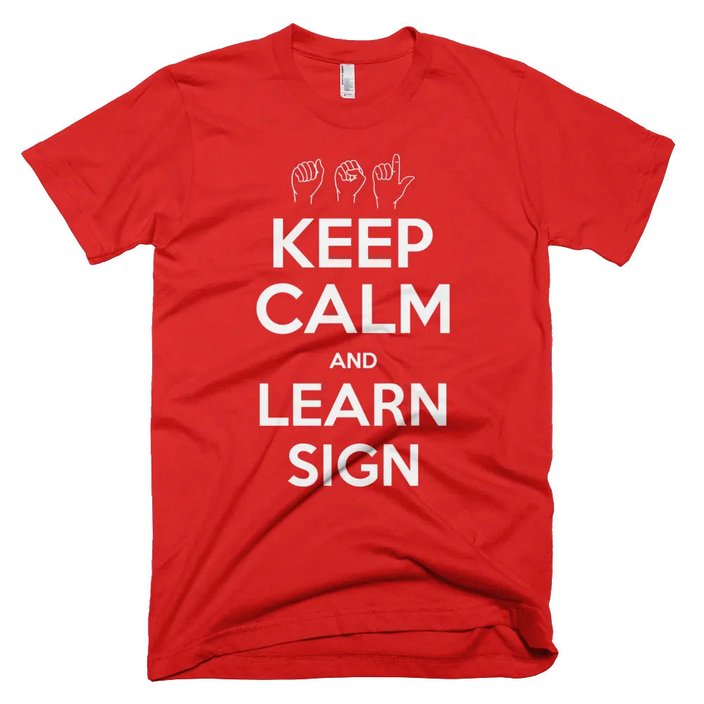 Keep Calm And Learn Sign