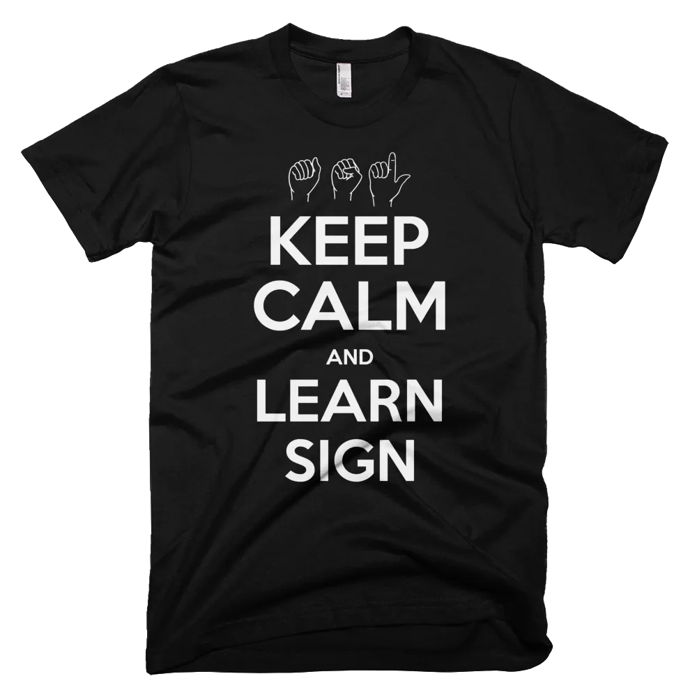 Keep Calm And Learn Sign