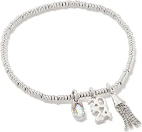 Kendra Scott 2024 Silver Graduation Stretch Bracelet