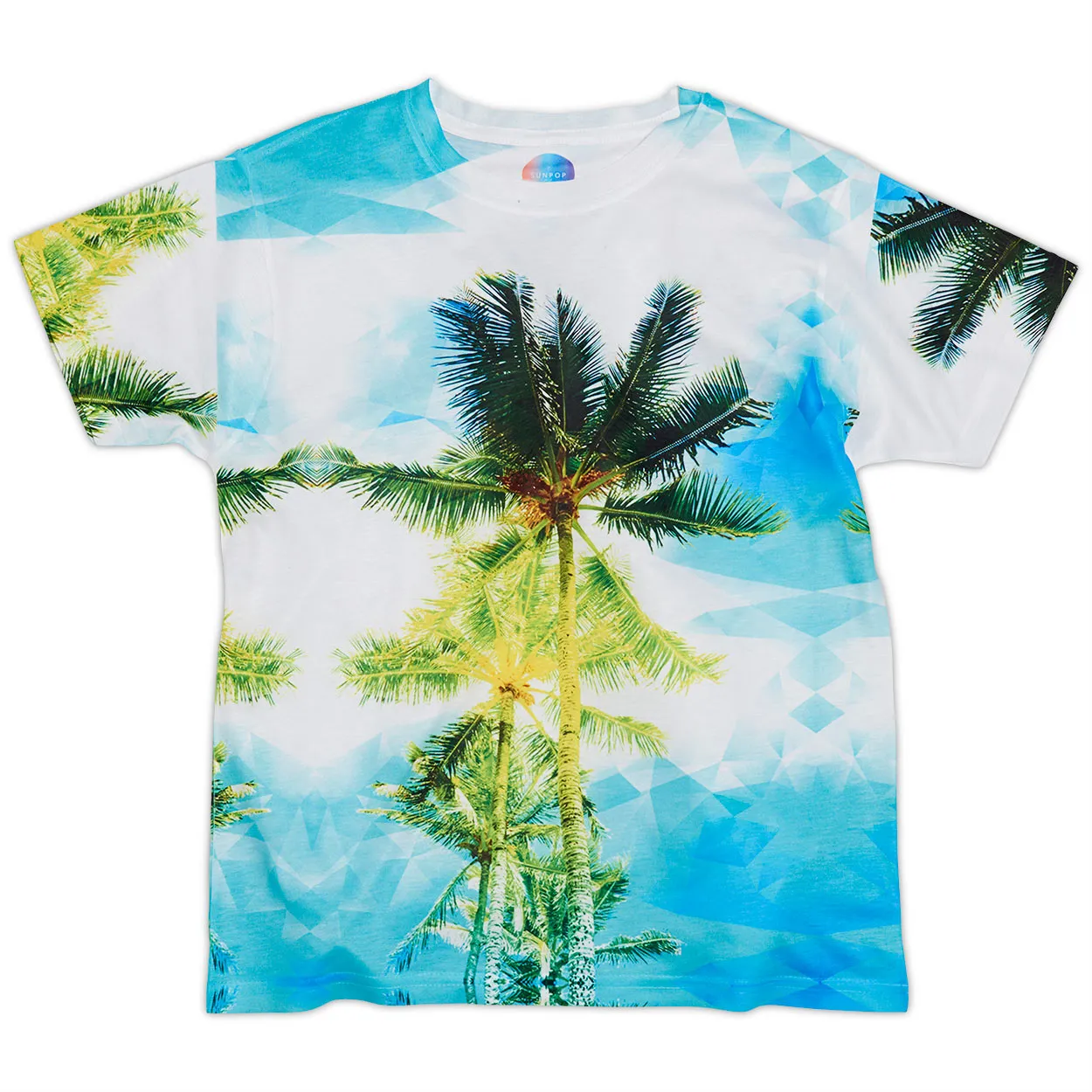 Kids Palm Trees Photo T-shirt