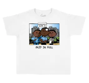 Kids - University Blue 1 Paid Peanuts Shirt