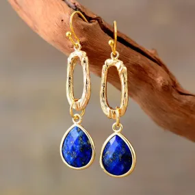 Kirra Lapis Lazuli Dangle Earrings