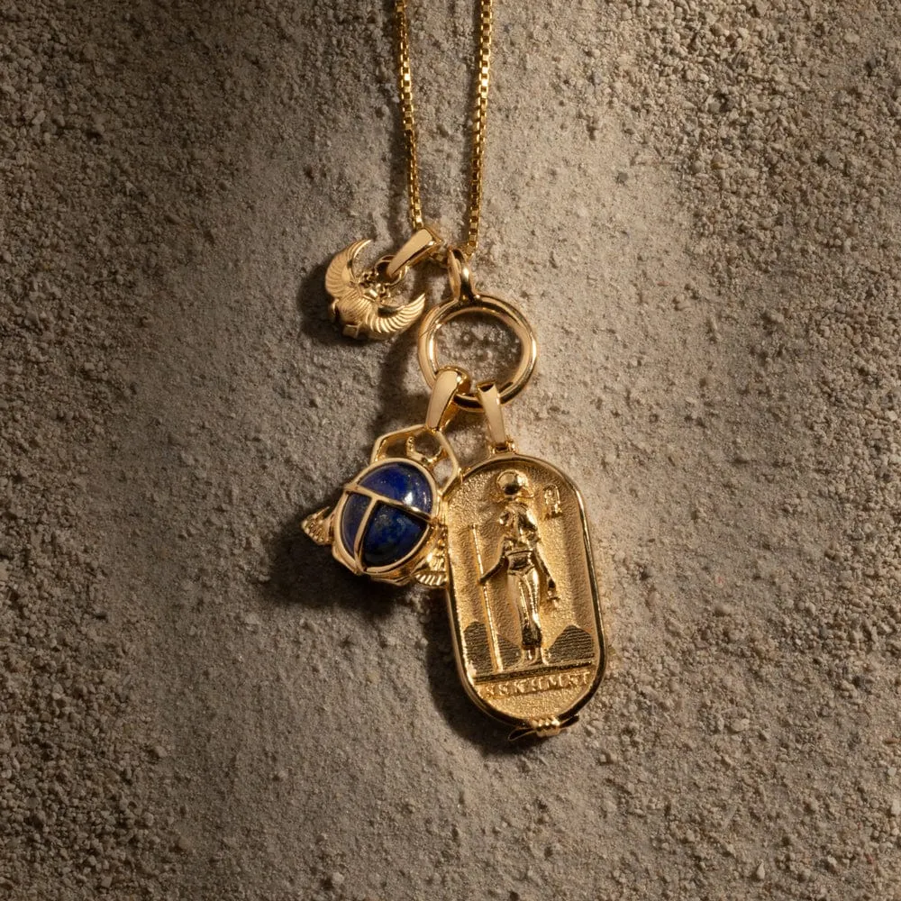 Lapis Lazuli Scarab Amulet