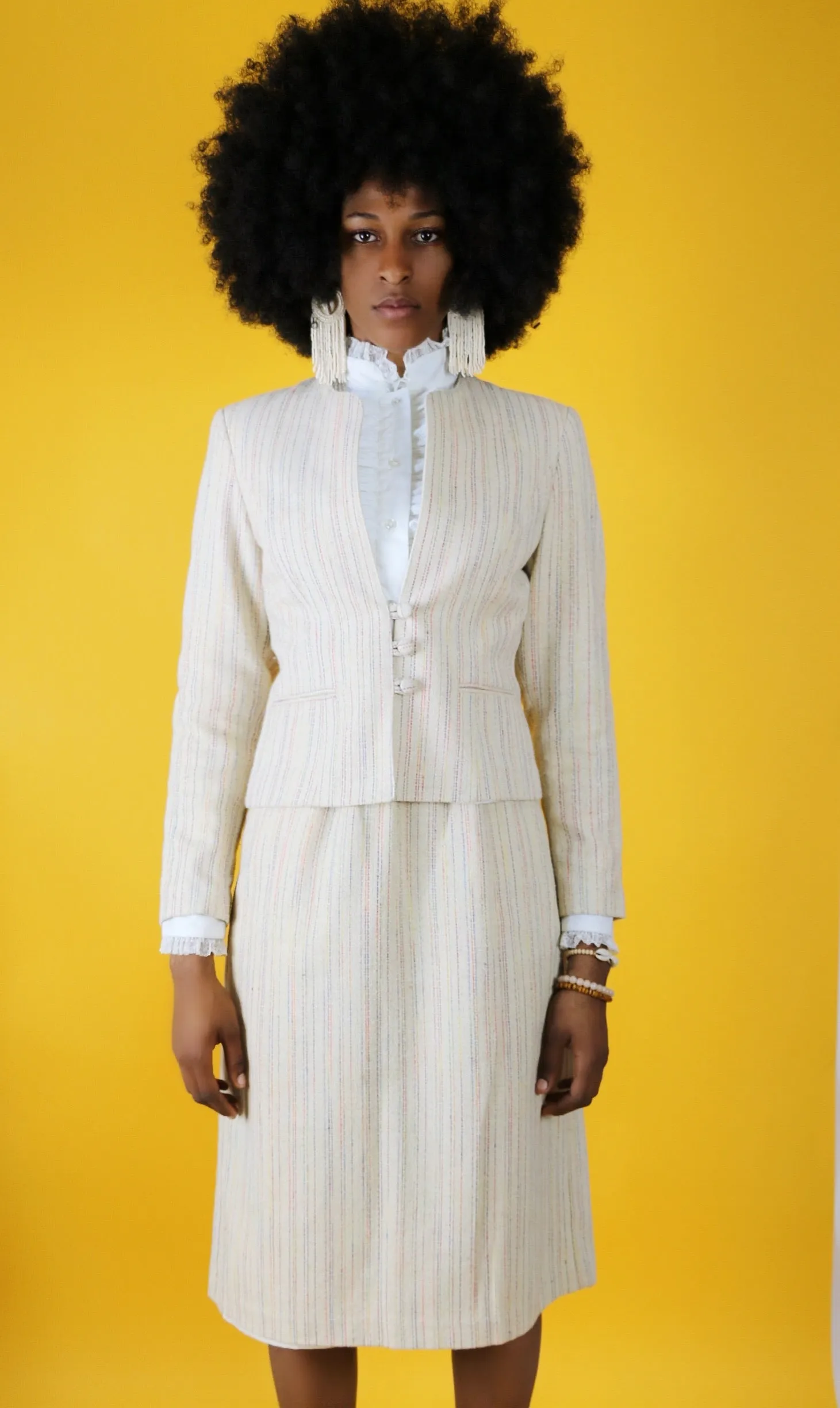 Live: 181 Vintage Nanci Jennifer Striped Suit