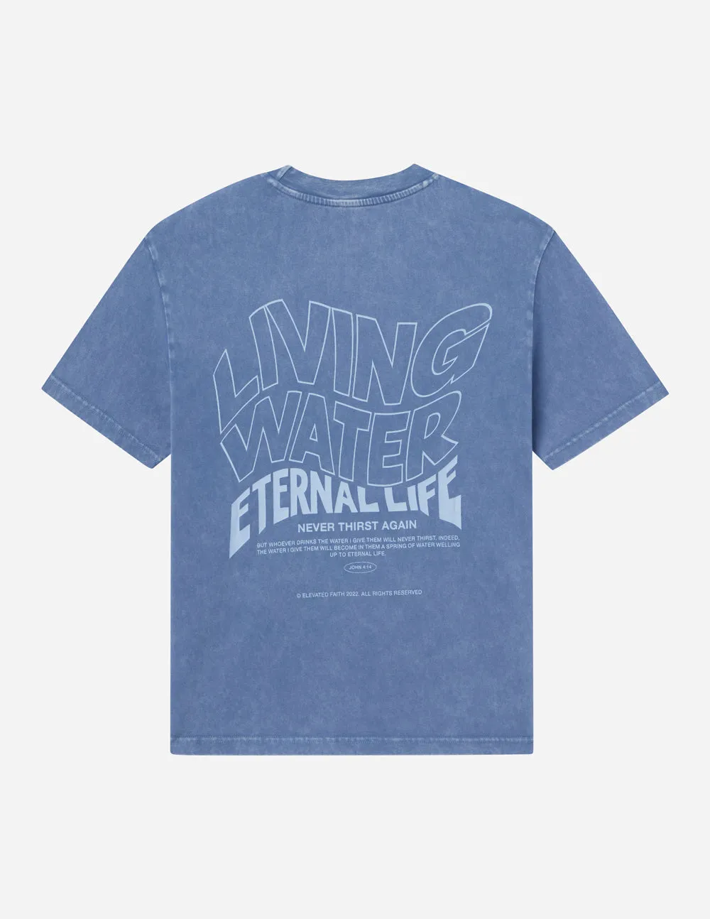 Living Water Blue Unisex Tee