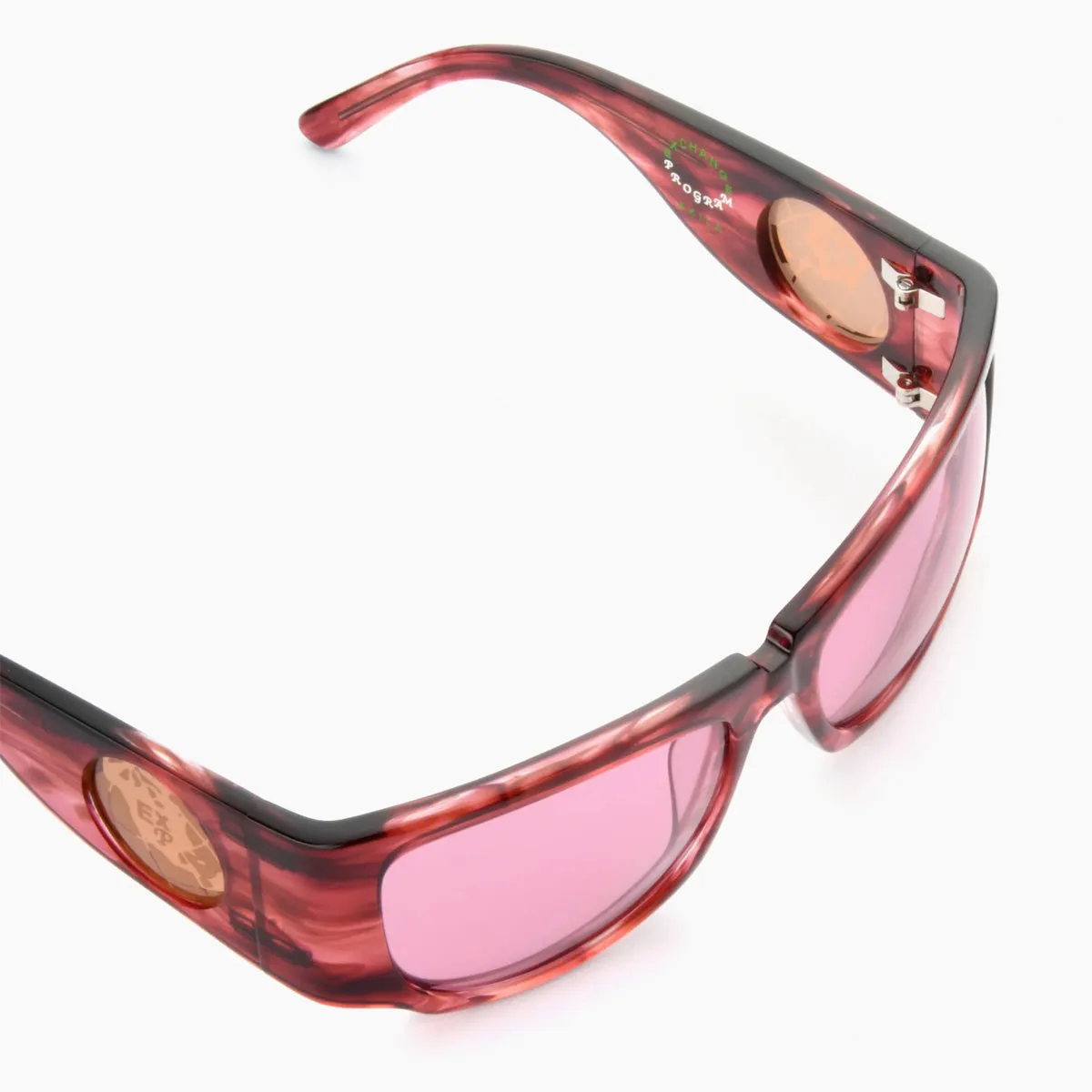 LIZZA x EXCHANGE PROGRAM SUNGLASSES RED ROSE