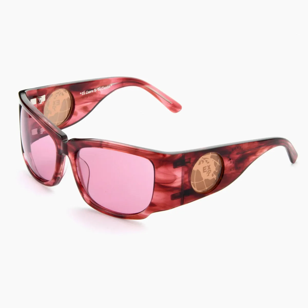 LIZZA x EXCHANGE PROGRAM SUNGLASSES RED ROSE