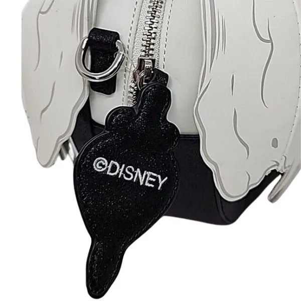 Loungefly Disney Stitch Shoppe Snow White Black Poison Apple Crossbody Bag