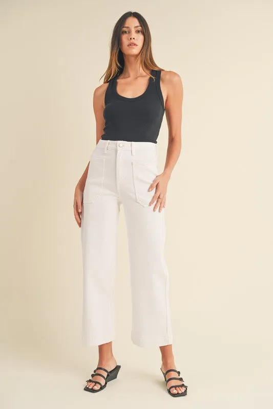 Lucie Denim Utility Pant