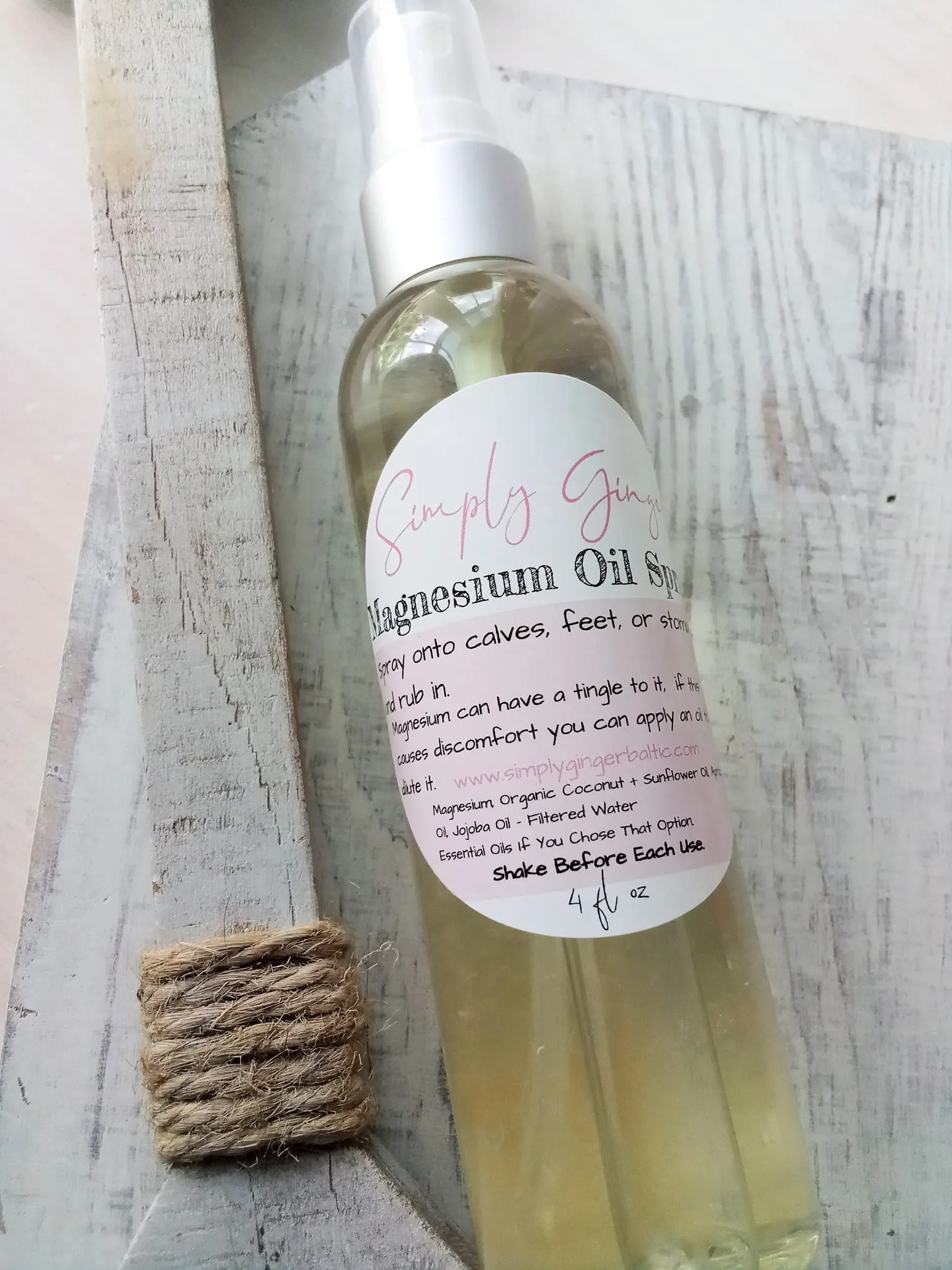 Magnesium Oil Spray ll NEW Formula ll Sleep   Headaches   Mood Support   Cramp Relief