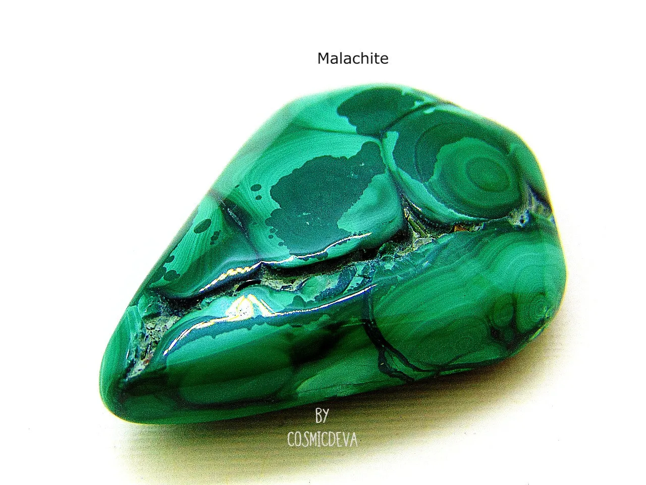 Malachite, Botryoidal Green Malachite Gemstone