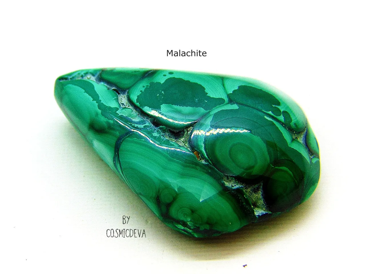 Malachite, Botryoidal Green Malachite Gemstone