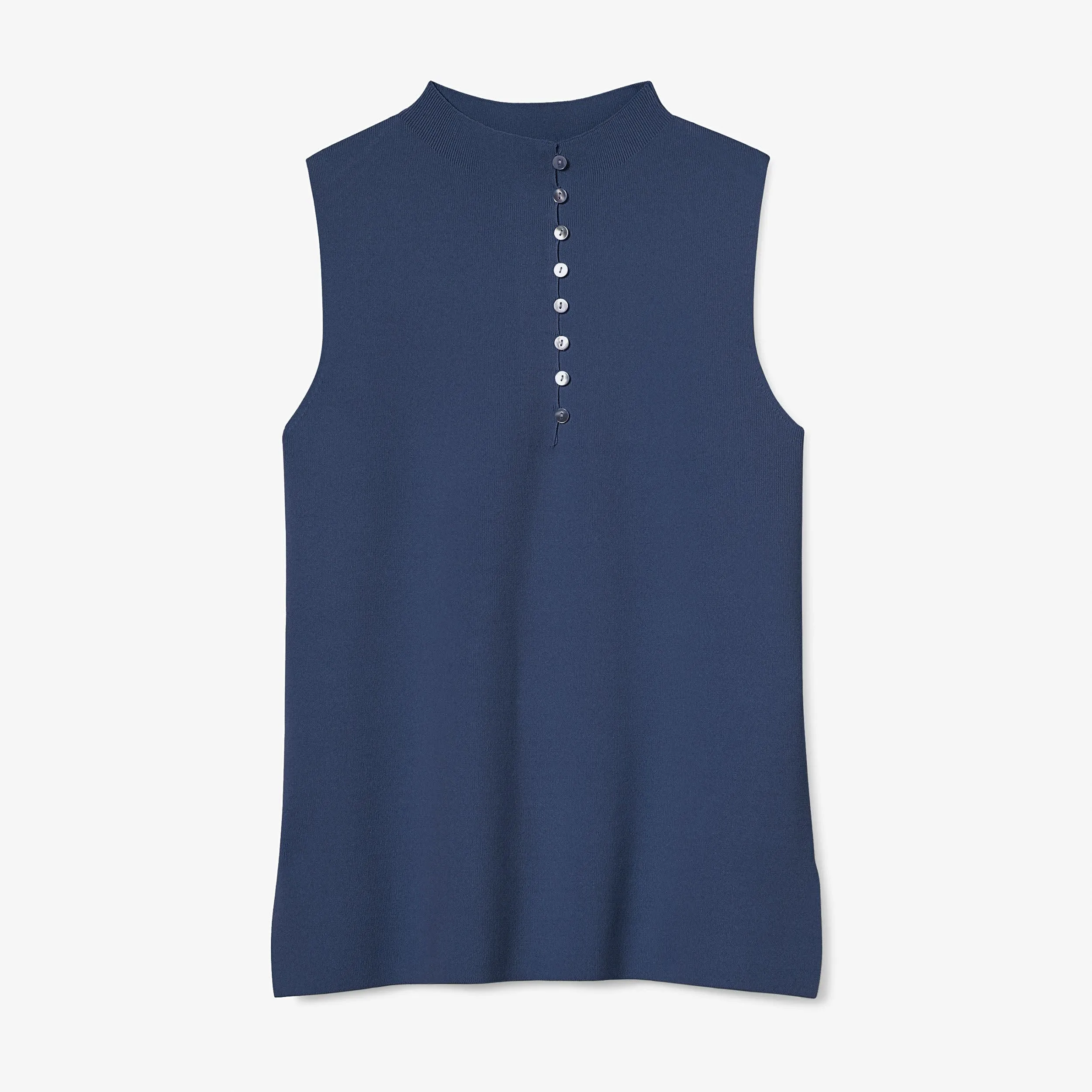 Malki Top - Jardigan Knit :: Baltic Blue