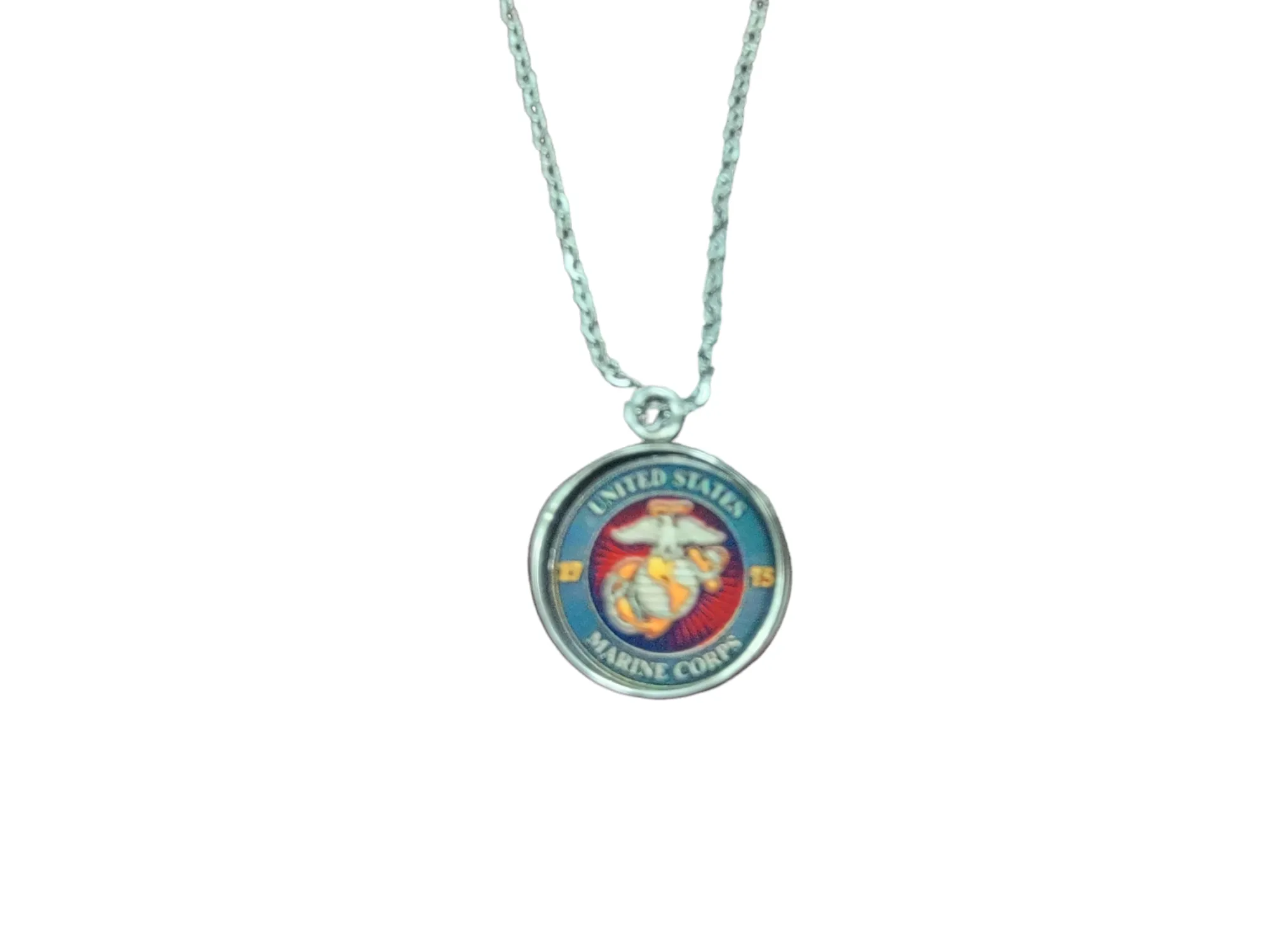 Marine Corp Pendant Necklace