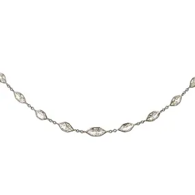 Marquise Diamond by the Yard Necklace