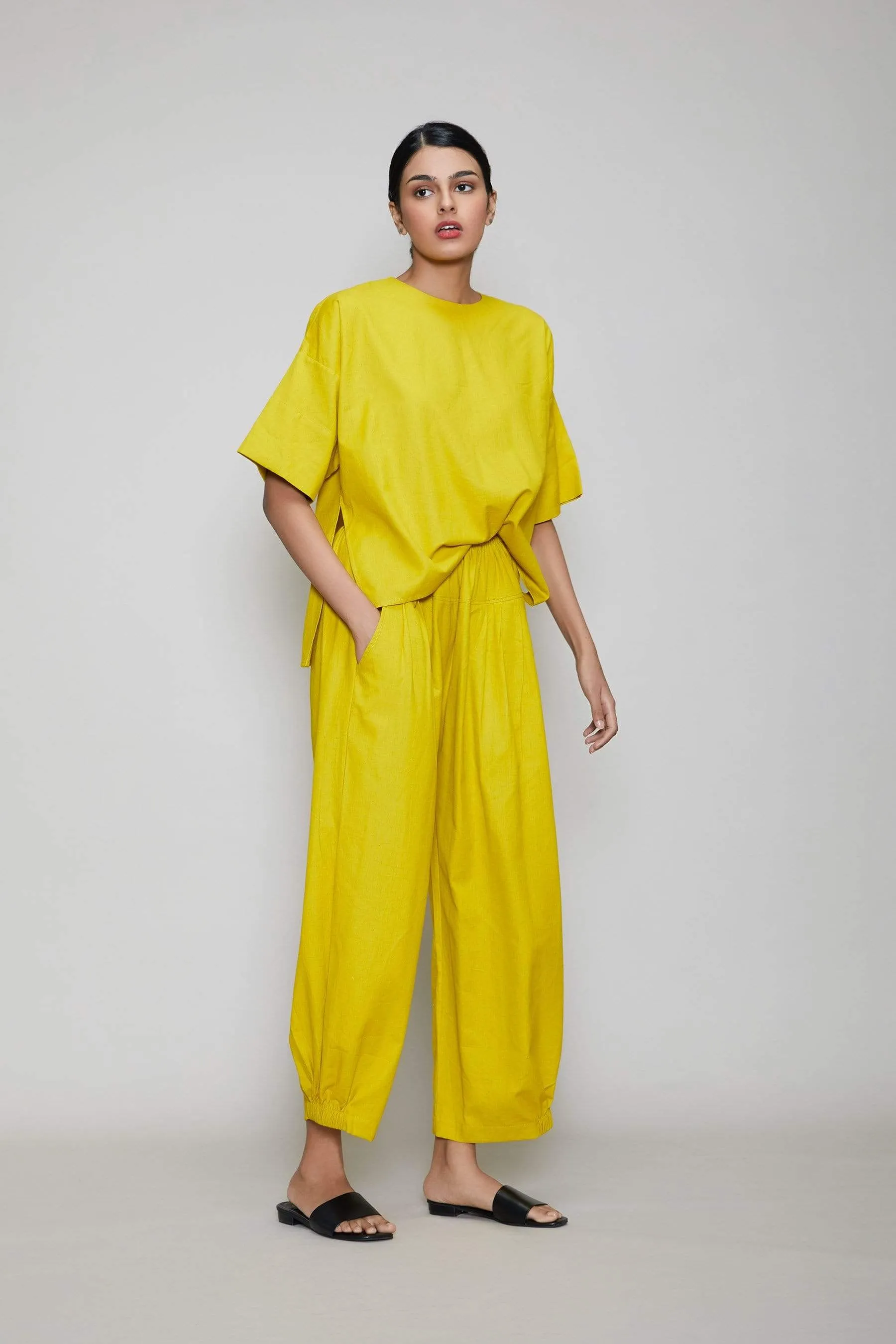 Mati Ekin & Hera Co-Ord Set - Yellow (Ready to Ship)