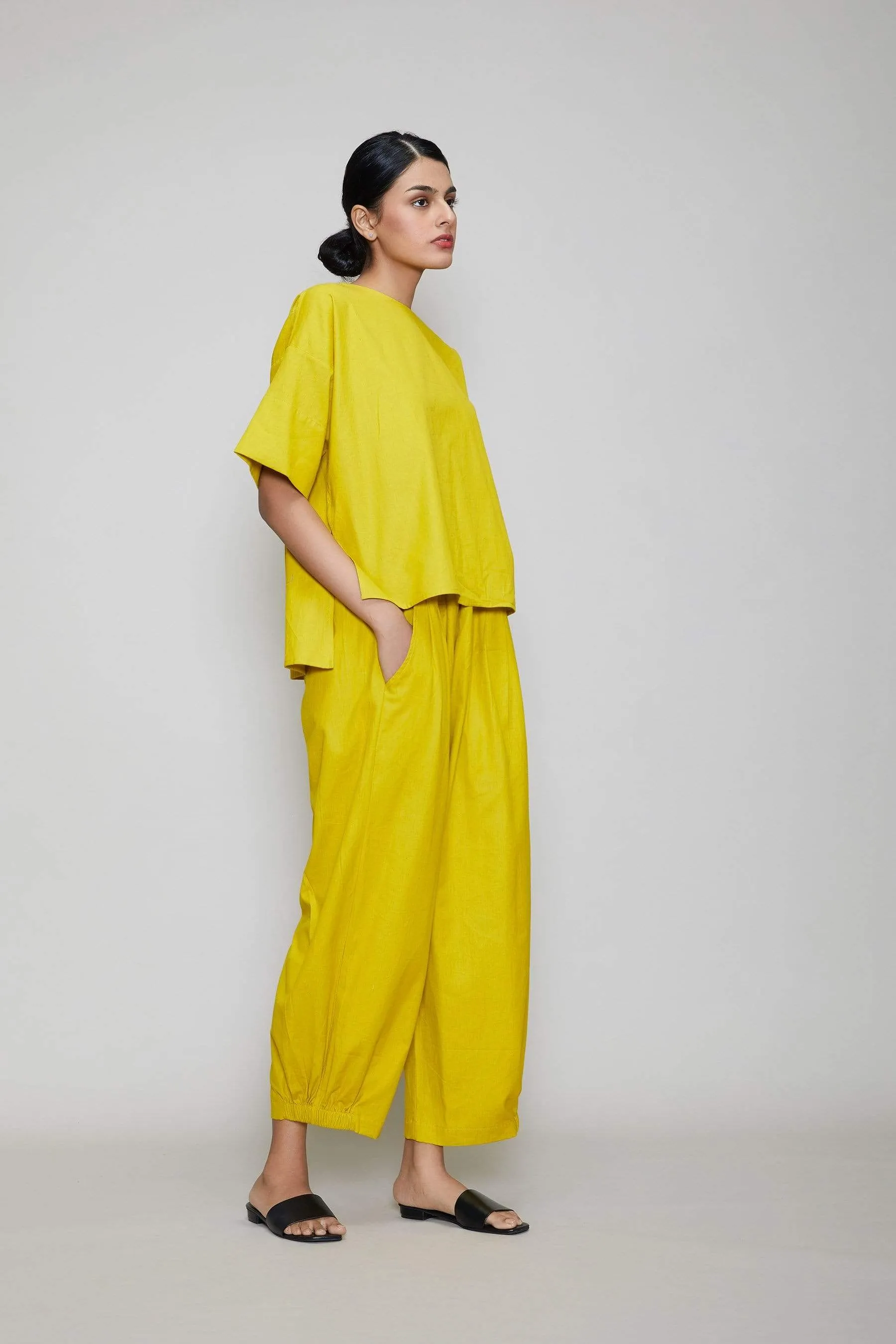 Mati Ekin & Hera Co-Ord Set - Yellow (Ready to Ship)