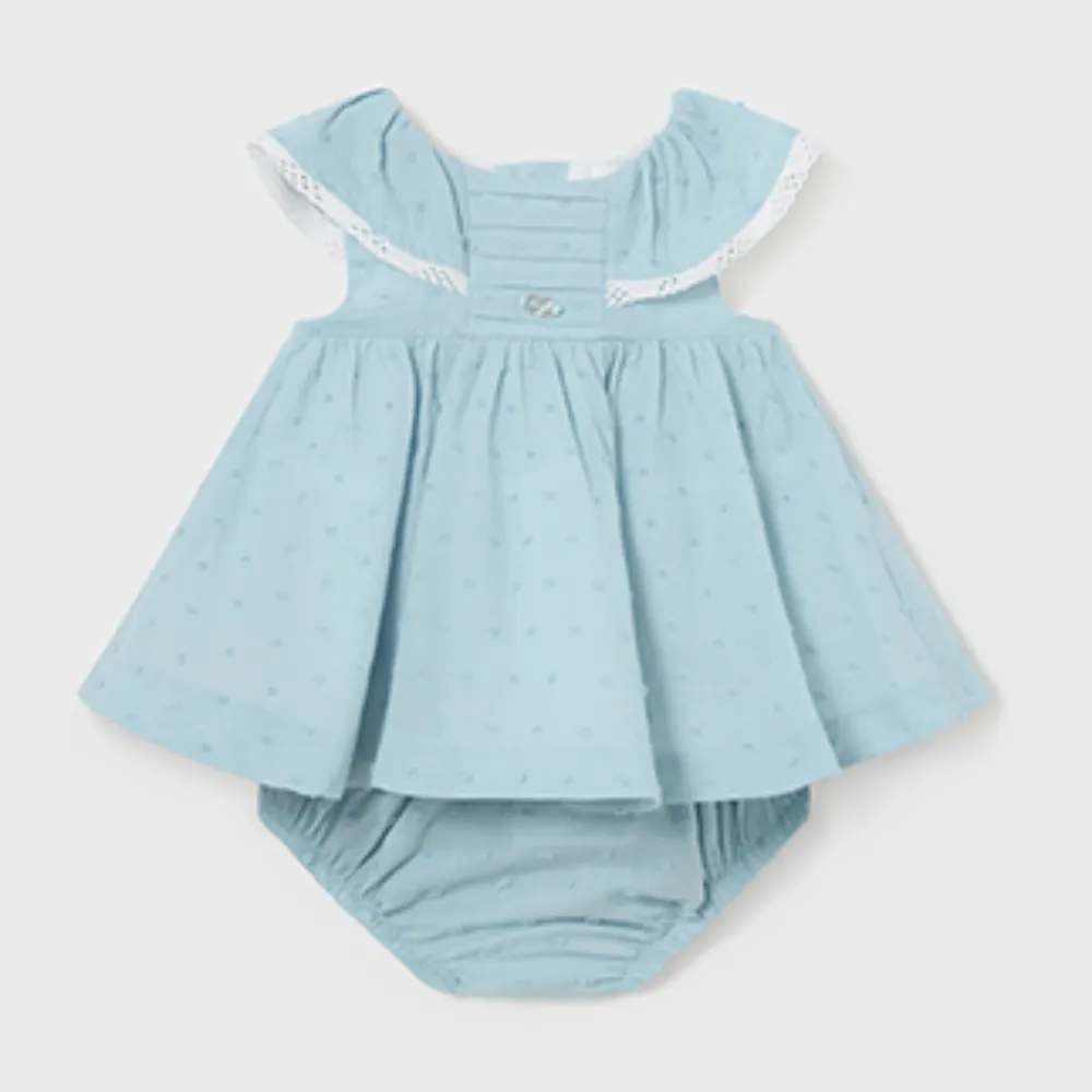 Mayoral Girls Baby Blue Dress