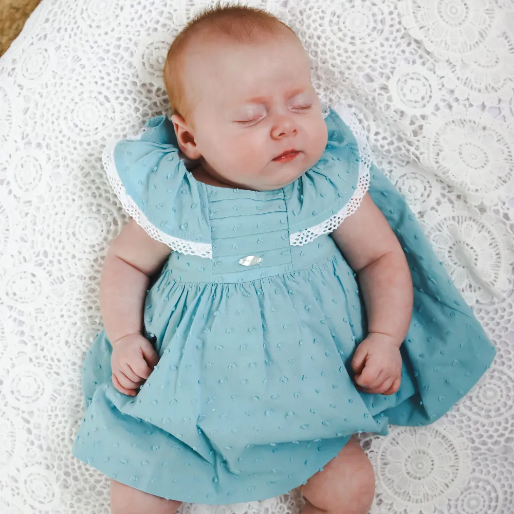 Mayoral Girls Baby Blue Dress