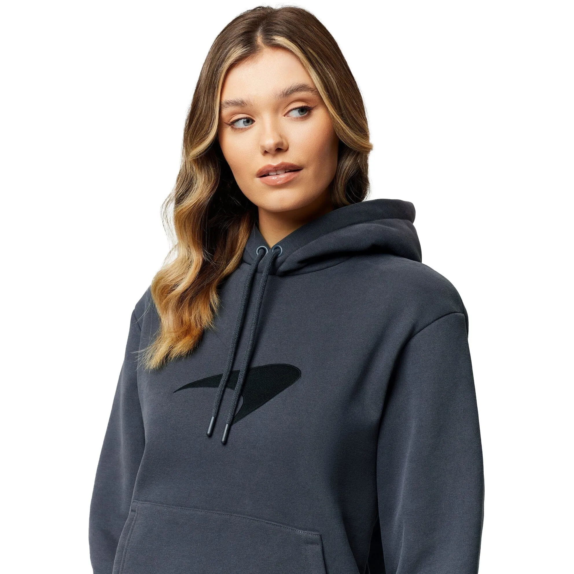 McLaren F1 Women's Large Logo Hoodie - Phantom