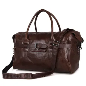 Men Travel Bag Leather Duffel Bag Tote Weekender Bag Vintage Overnight Bag Christmas Gifts