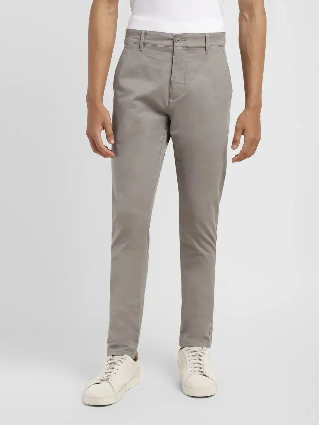 Men's 512 Grey Slim Tapered Fit Chinos