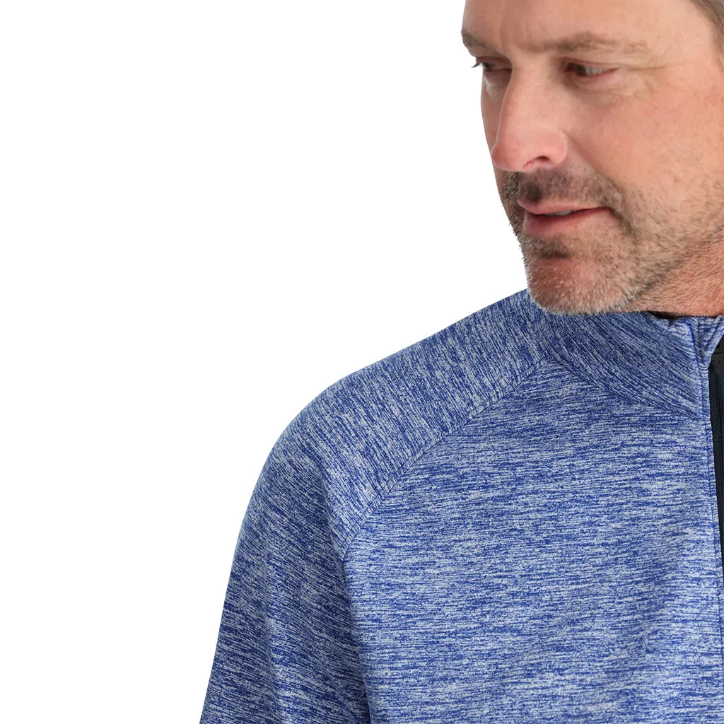 Mens Accord Half Zip - Electric Blue