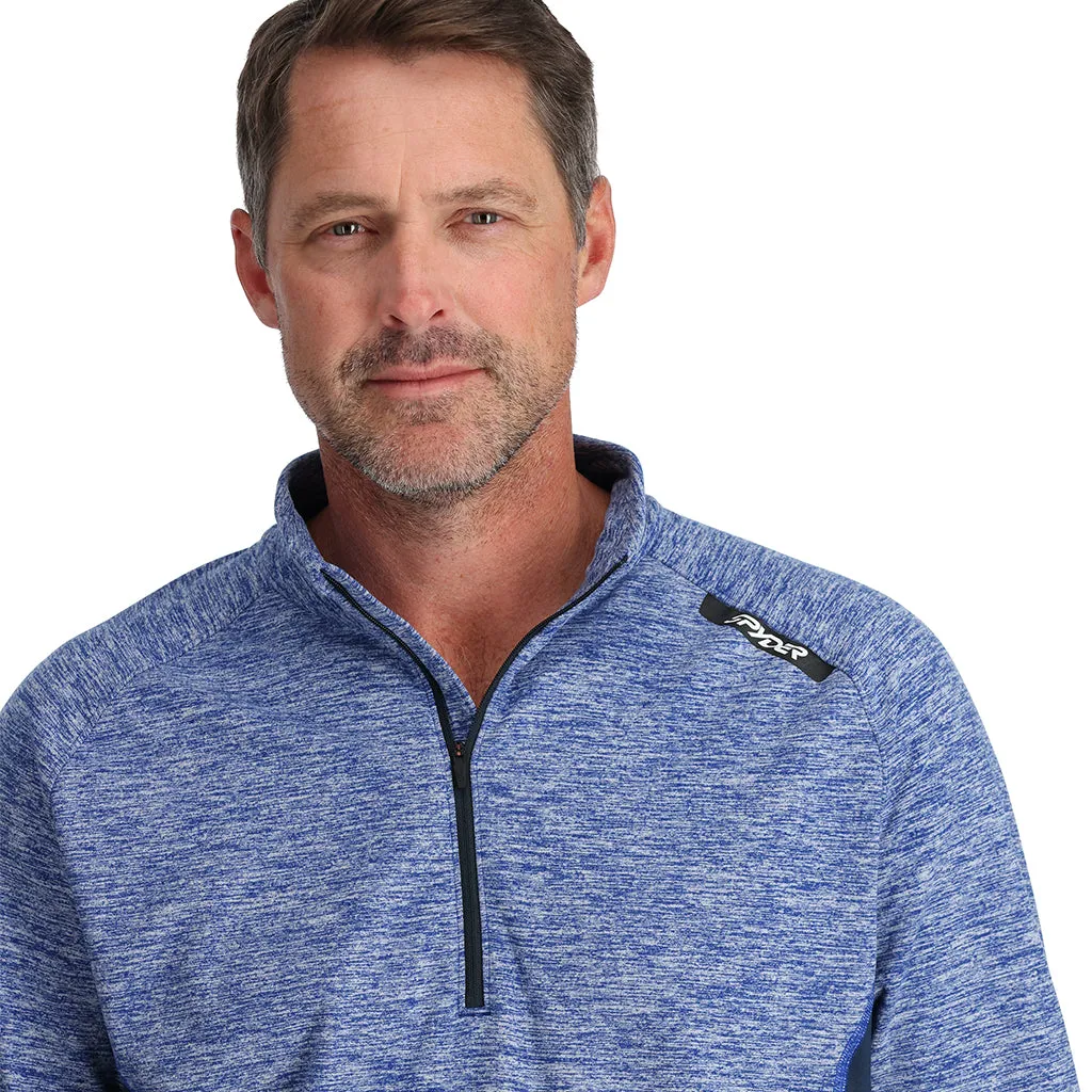 Mens Accord Half Zip - Electric Blue