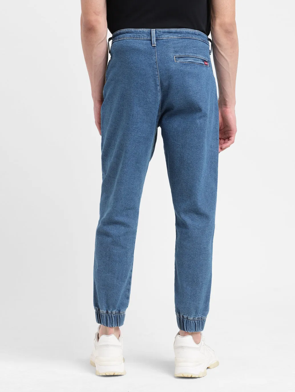 Men's Blue Regular Fit Joggers