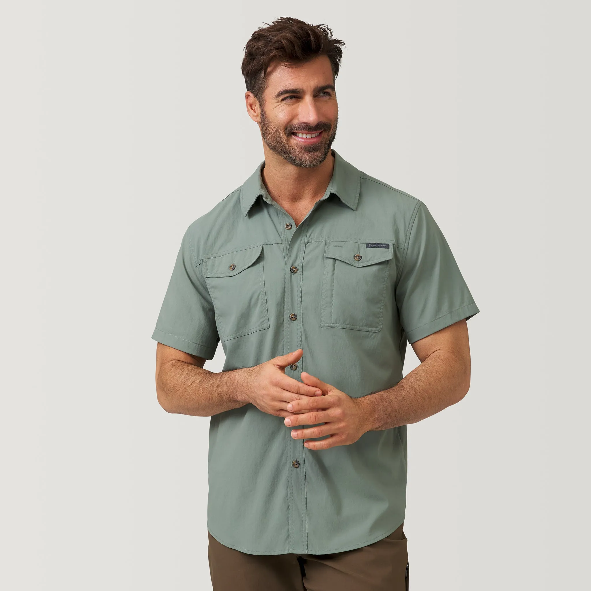 Men's Expedition Nylon Rip-Stop Short Sleeve Shirt