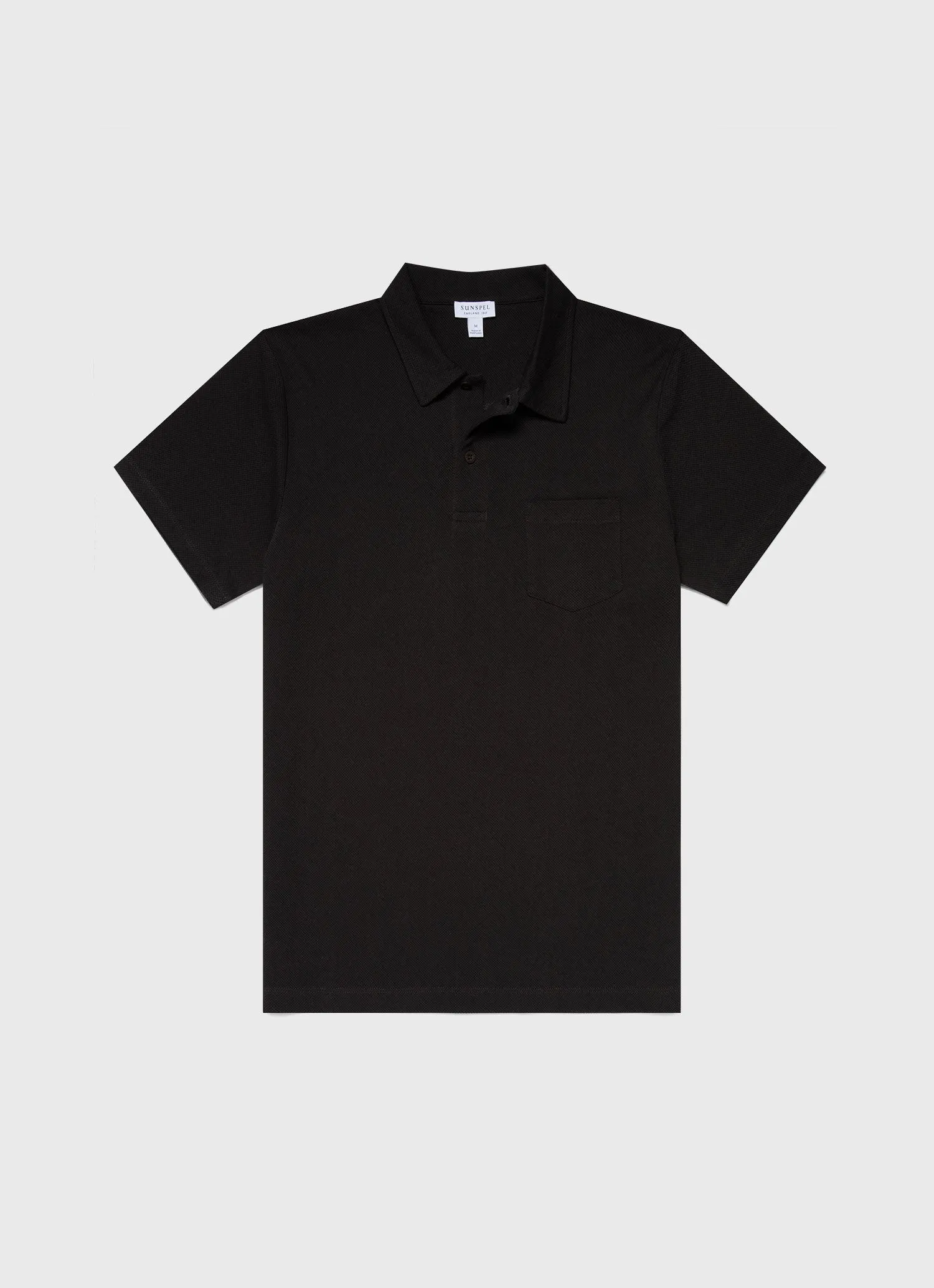 Men's Riviera Polo Shirt in Coffee