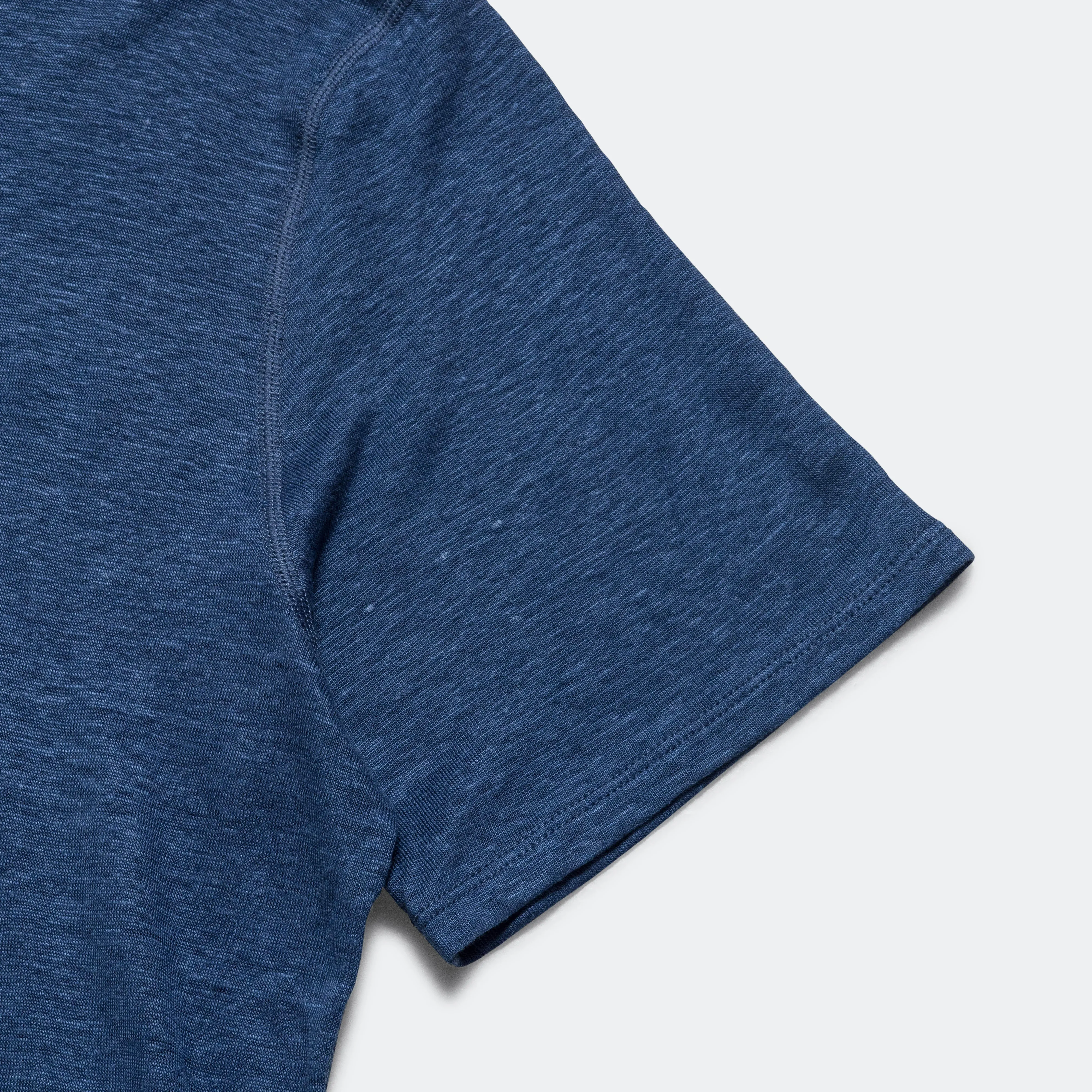 Mens Sukha Short Sleeve T-Shirt - Ocean Blue