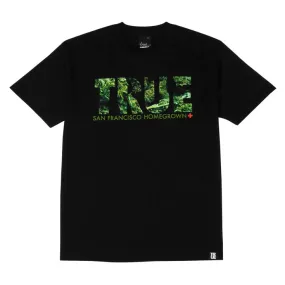 Mens True Weed T-Shirt Black