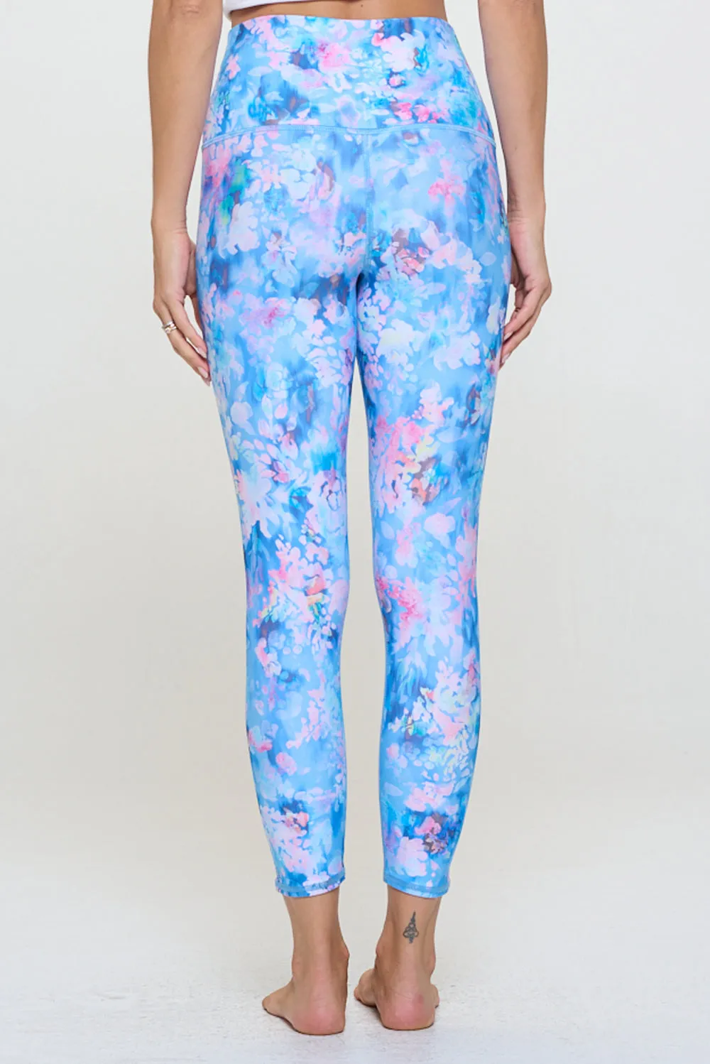 Mia -  Blurred Blossom - 7/8 Legging (High-Waist) - LIMITED EDITION