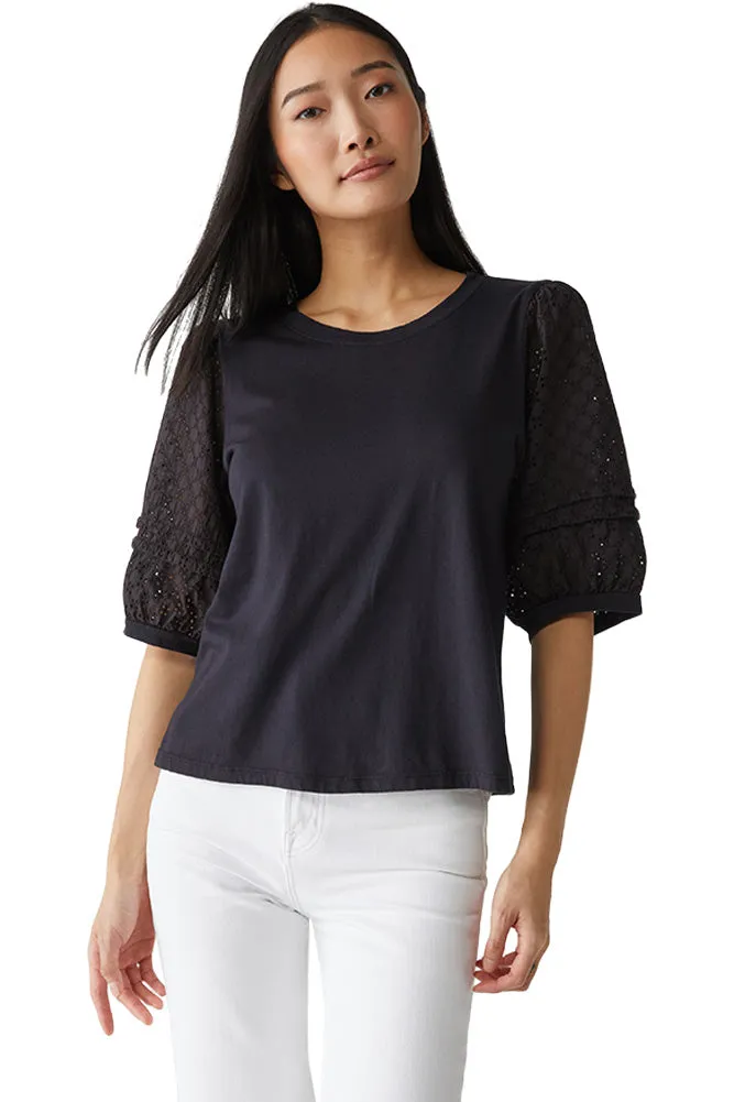 Michael Stars Maisie Eyelet Top