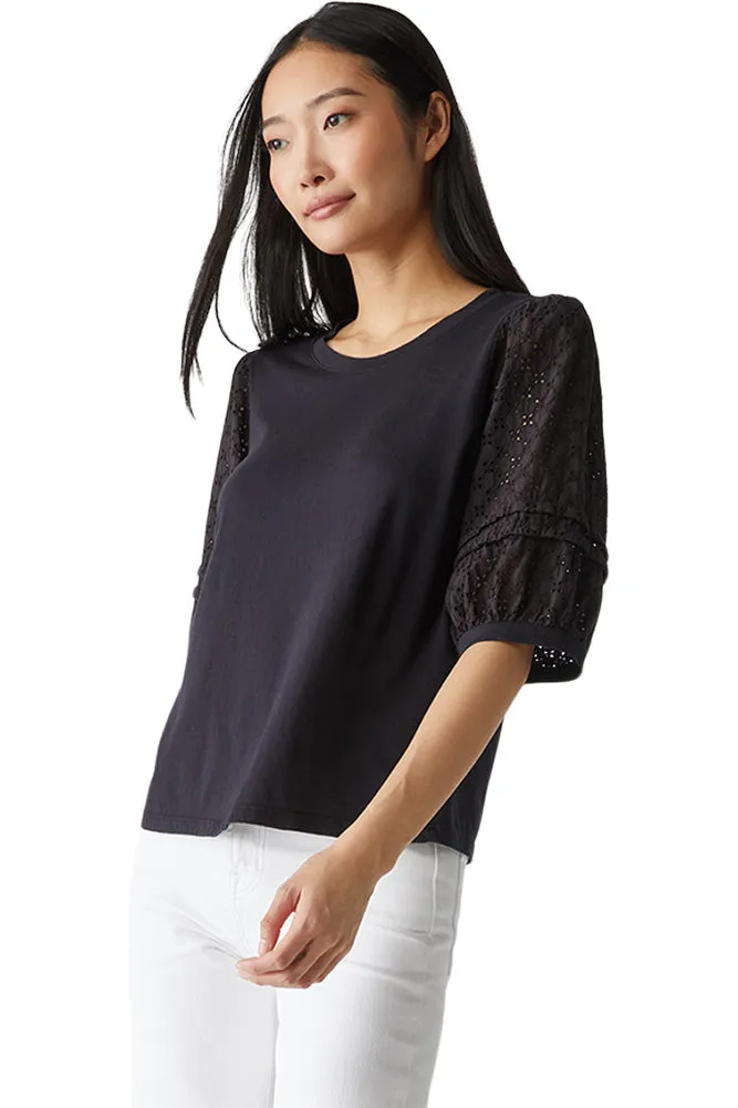 Michael Stars Maisie Eyelet Top