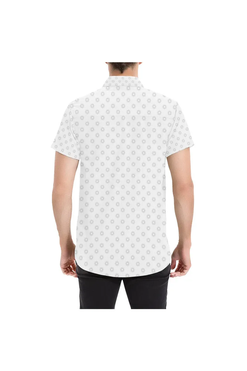 Microdot Men's All Over Print Short Sleeve Shirt