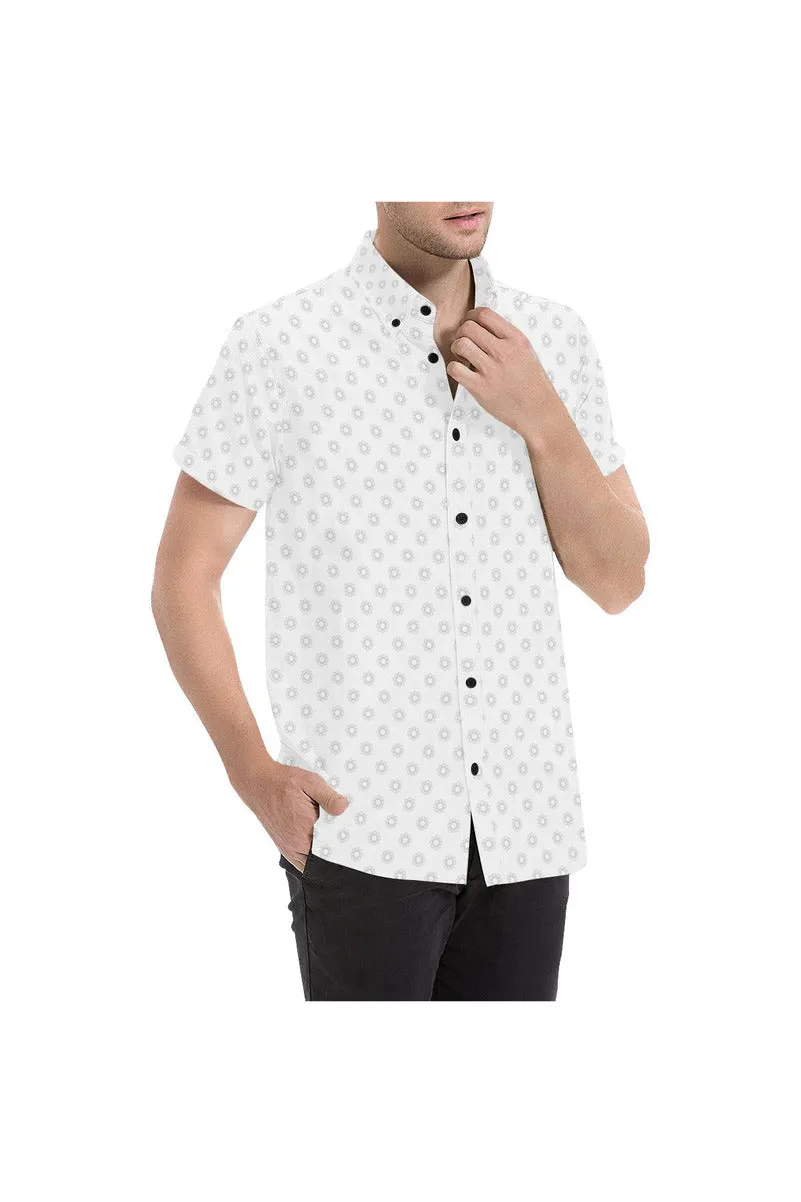 Microdot Men's All Over Print Short Sleeve Shirt