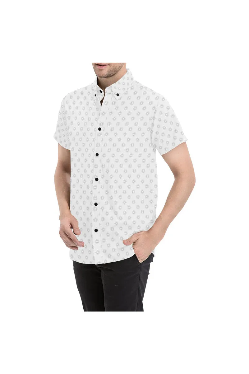 Microdot Men's All Over Print Short Sleeve Shirt