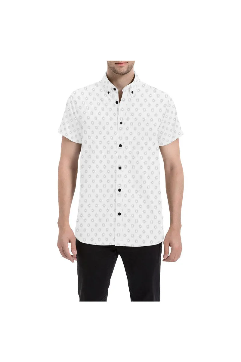 Microdot Men's All Over Print Short Sleeve Shirt