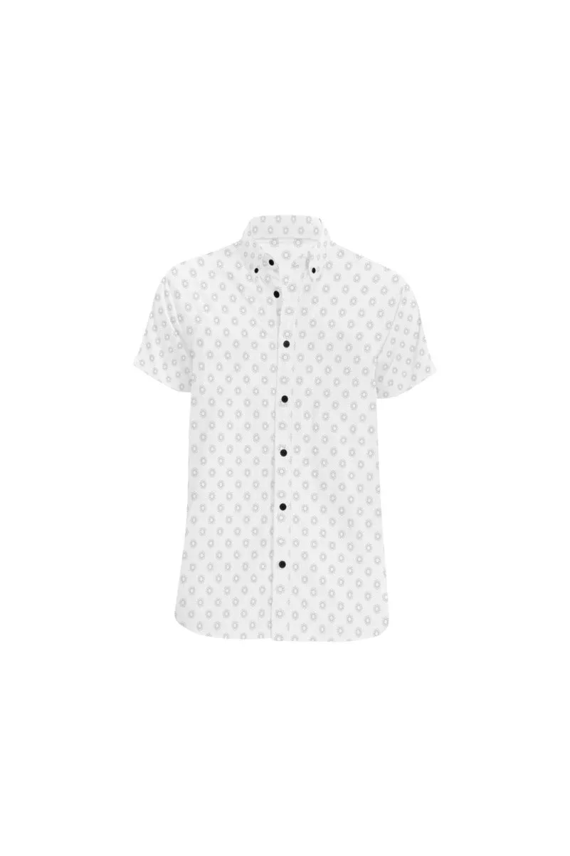 Microdot Men's All Over Print Short Sleeve Shirt