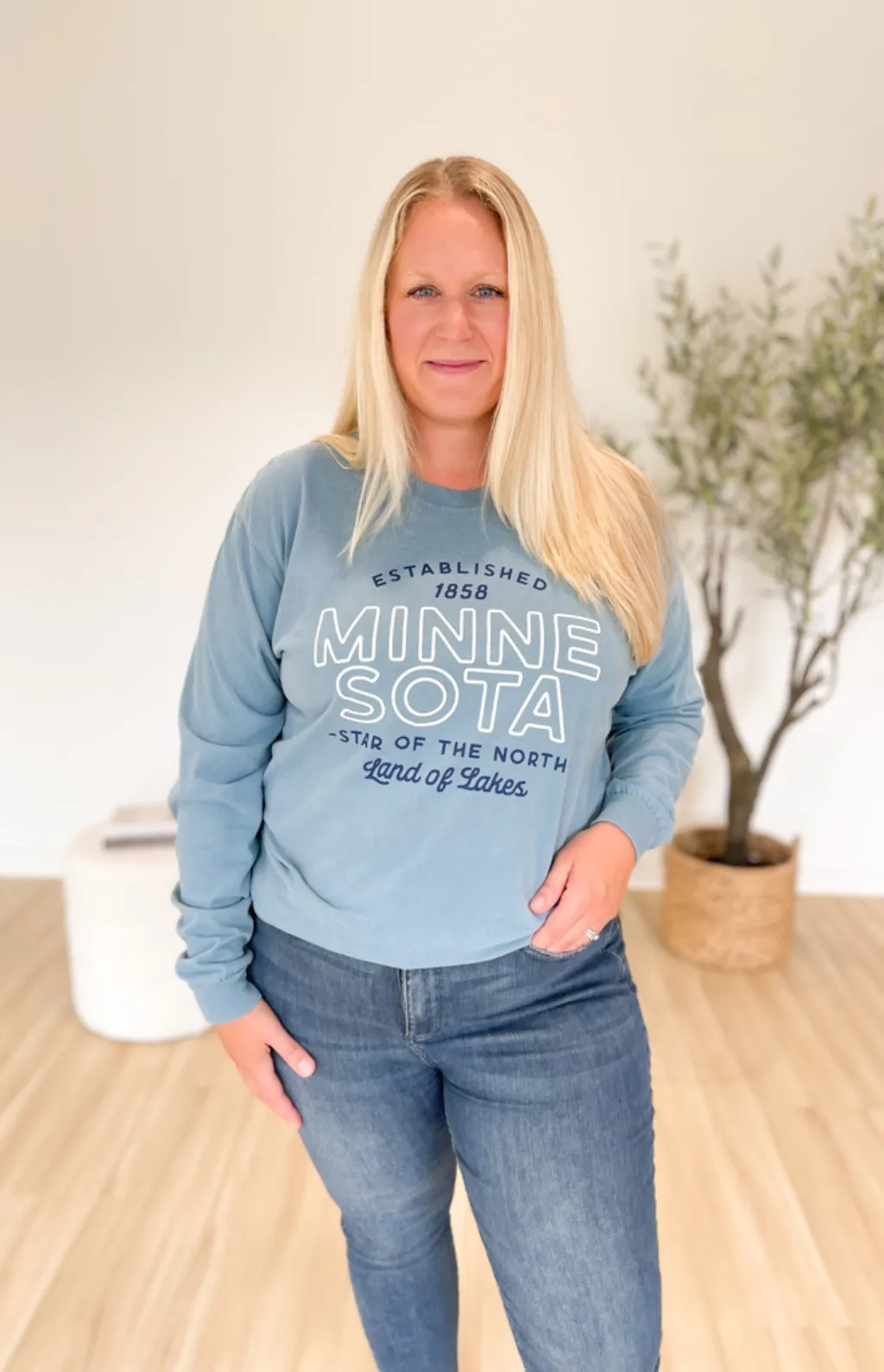 Minnesota Blue Long Sleeve