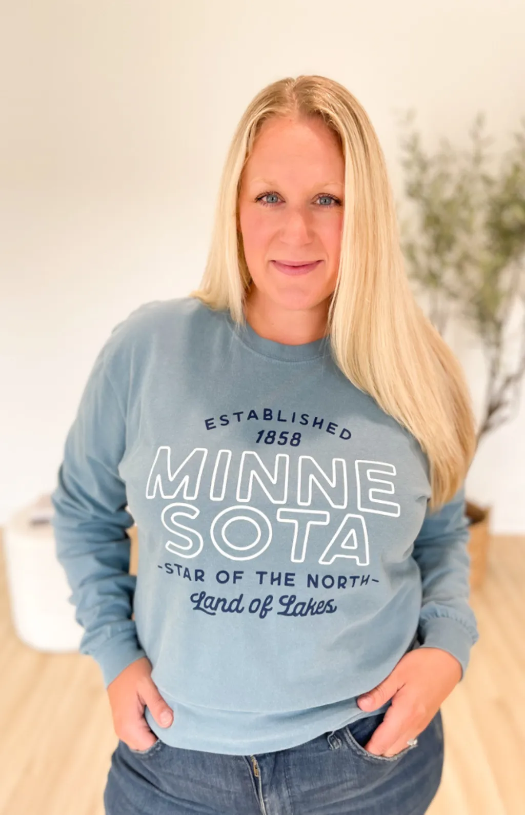 Minnesota Blue Long Sleeve