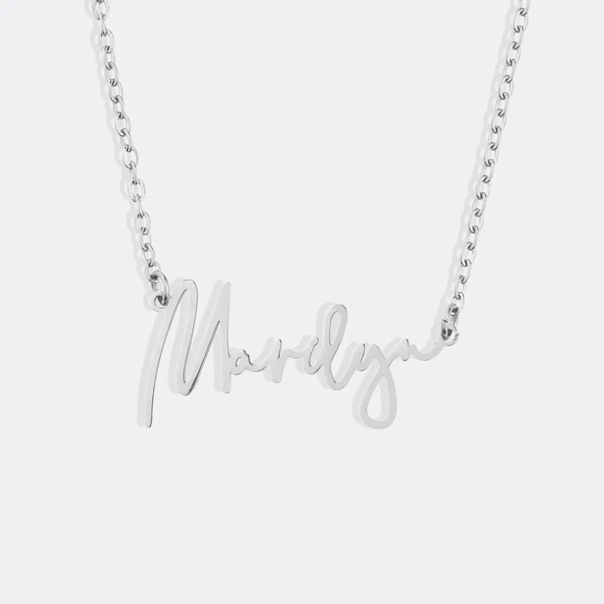 Monroe Name Necklace