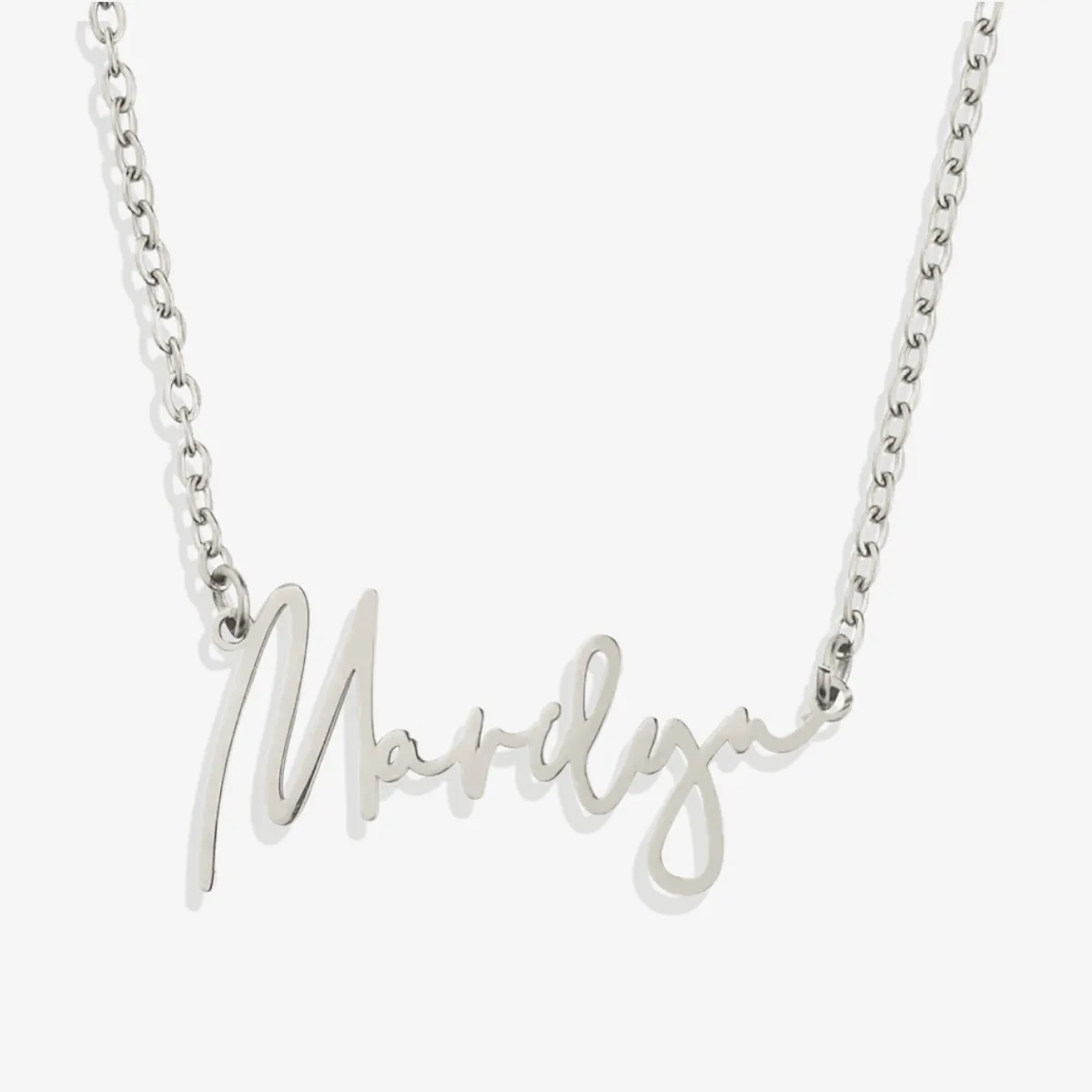 Monroe Name Necklace